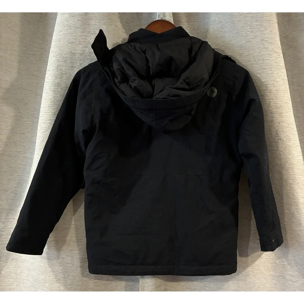 MARMOT Kid's Down Fill Jacket Black Size Small Outdoor